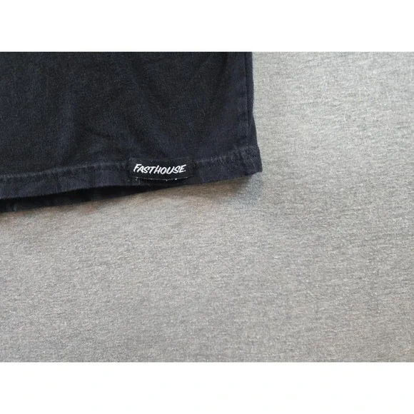 Fasthouse Shirt Mens XL Black Victory Wreath Long Sleeve Crewneck Tee Racing - Picture 5 of 8